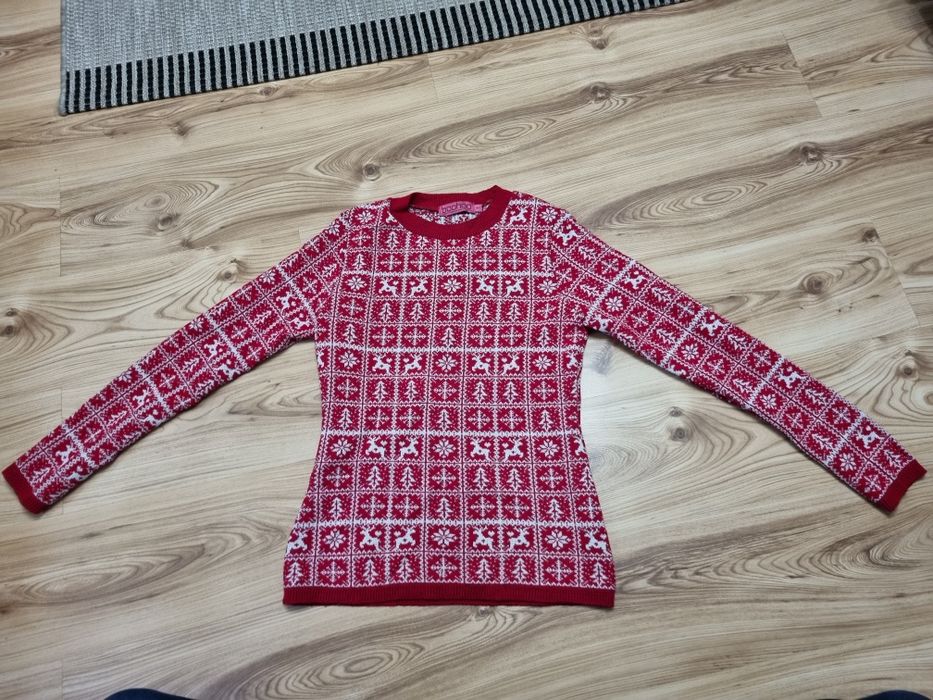 Sweter swetr Boohoo M 38 świąteczny