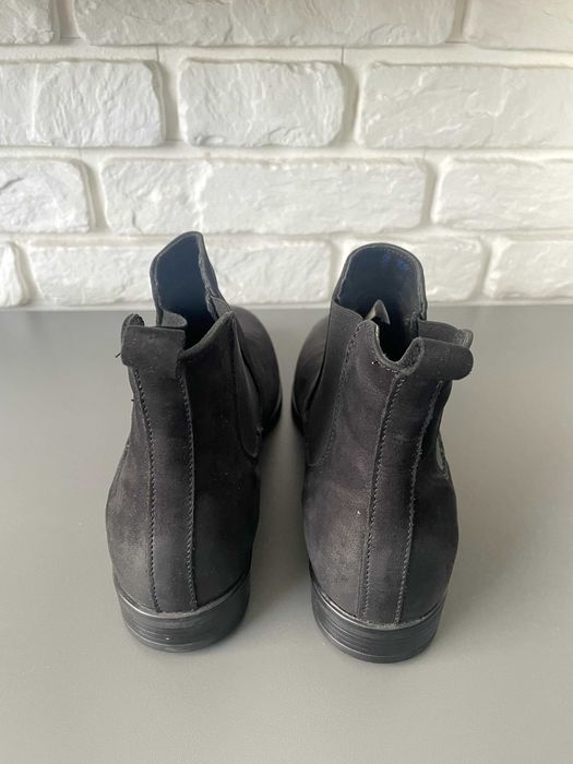 Sztyblety Czarne Nubuk