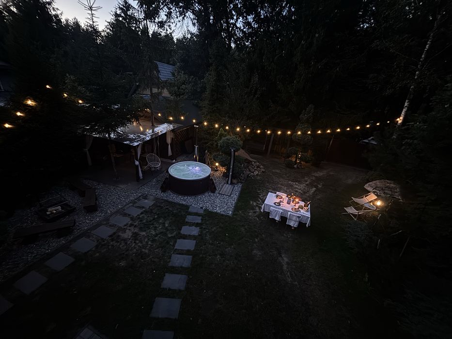 Domek do wynajęcia. Strefa SPA . Wynajem domku.  Azyl Radawa