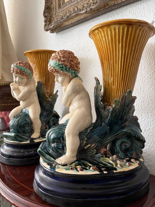 Jarras antigas majolica