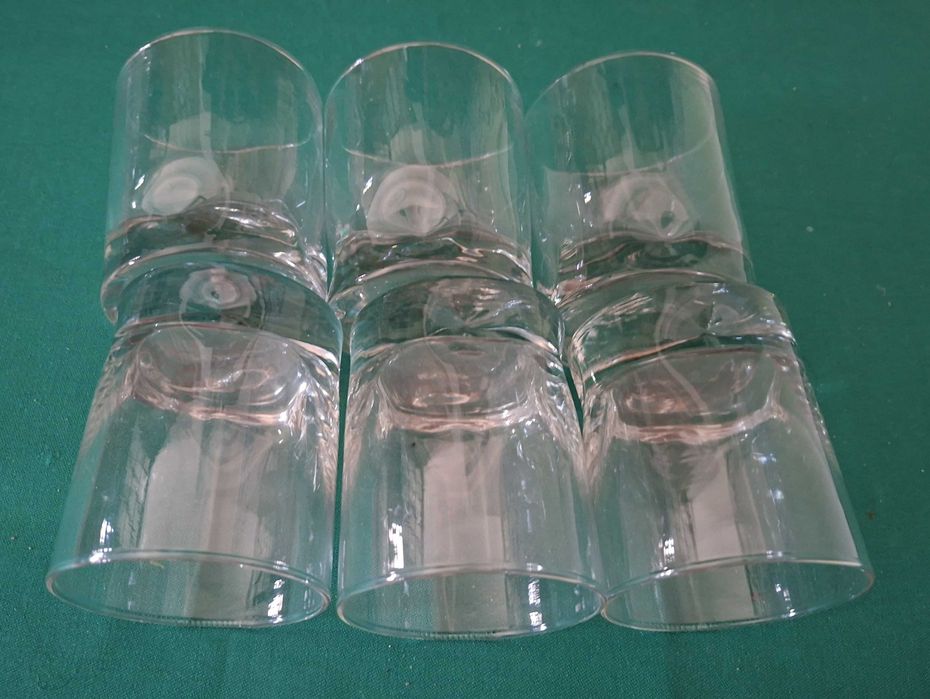 6 Copos de Whisky antigos