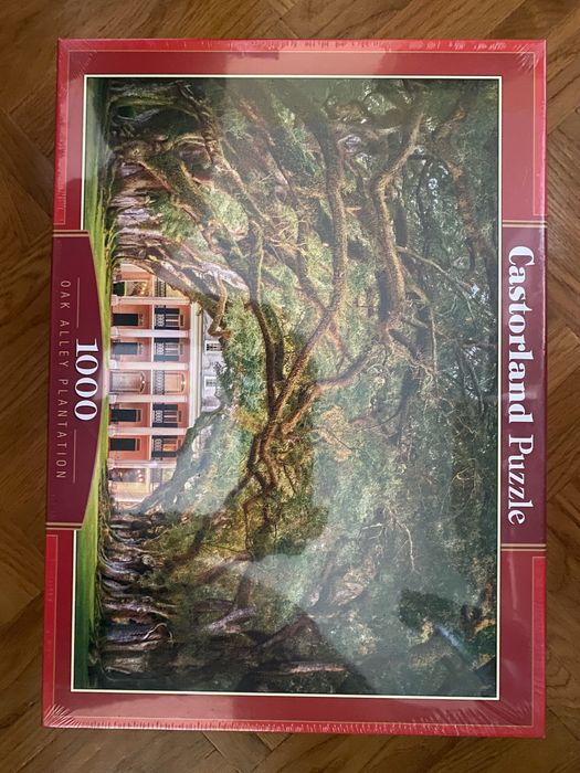 Puzzle Castorland 1000 Oak Alley Plantation, Alejka, nowe w folii