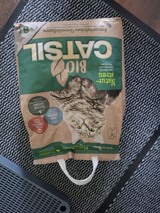Żwirek dla kota bio catsil