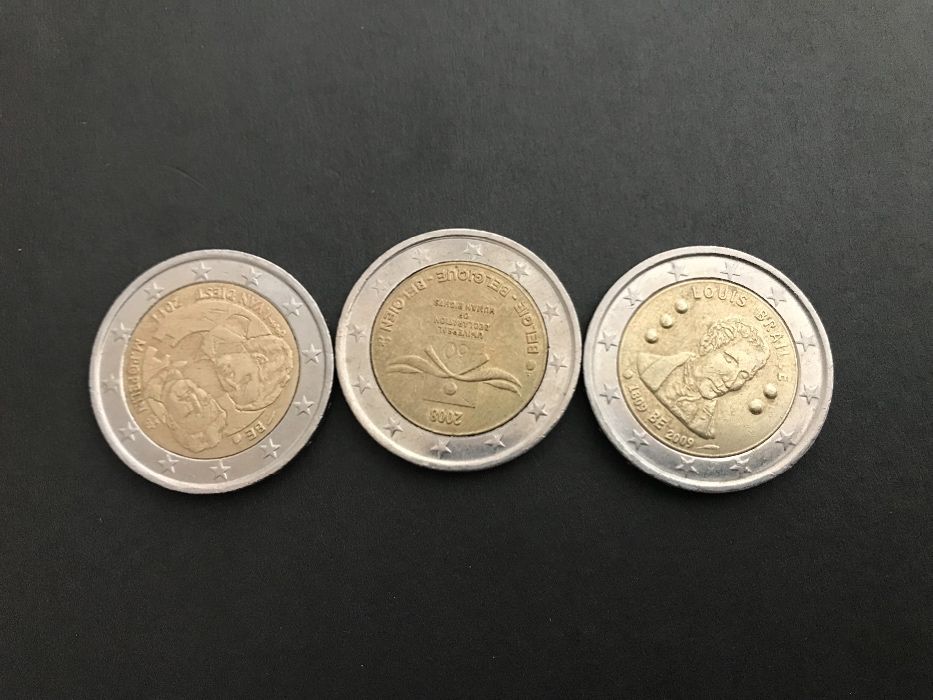 Moedas comemorativas euro