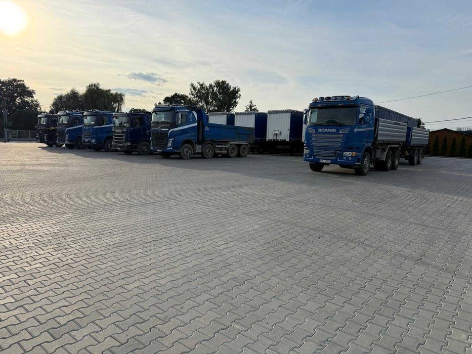 Wynajmę samochody wywrotki czteroosiowe / trzyosiowe z kierowcą!