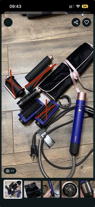 Стайлер dyson під ремонт або на запчастини