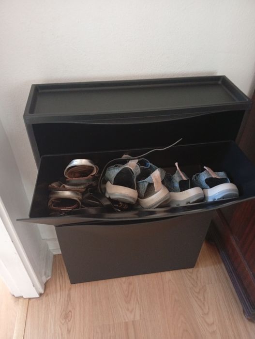 ikea Sapateira/arrumação, preto,  52x18x39 cm
Sapateira/arrumaçã