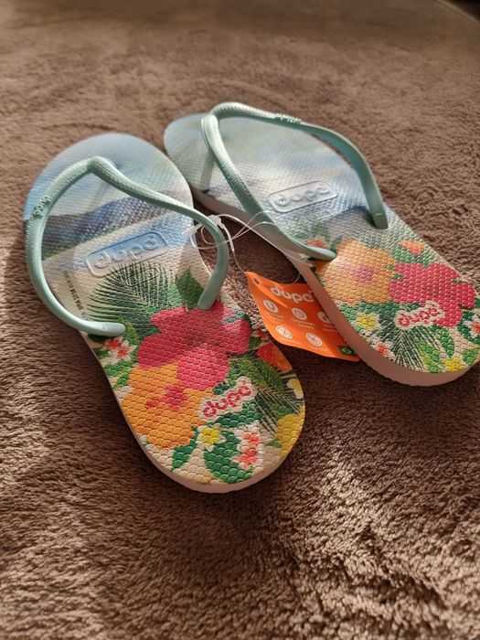 Chinelos Dupé Floral