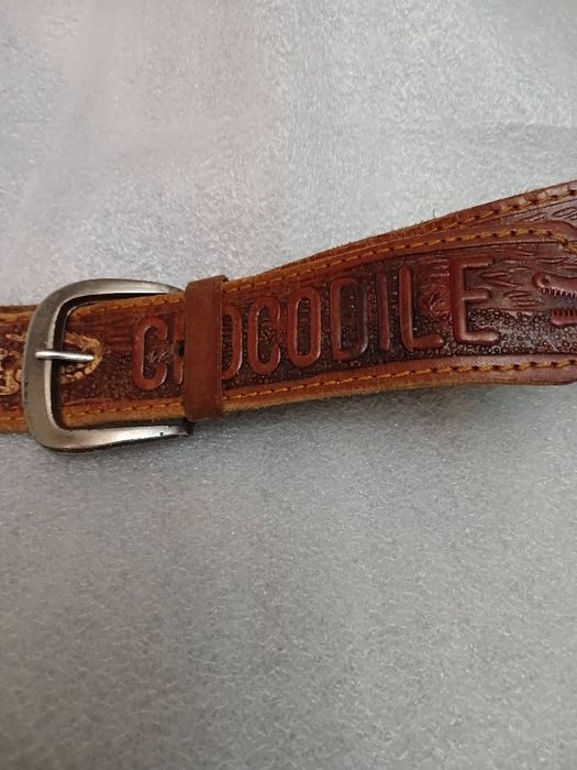 CROCODILE, шкіряний брендовий ремінь  б/у