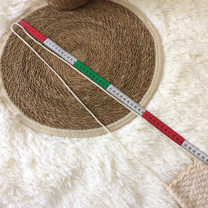 Torebka na telefon beżowa ercu boho pleciona szydełko aesthetic y2k