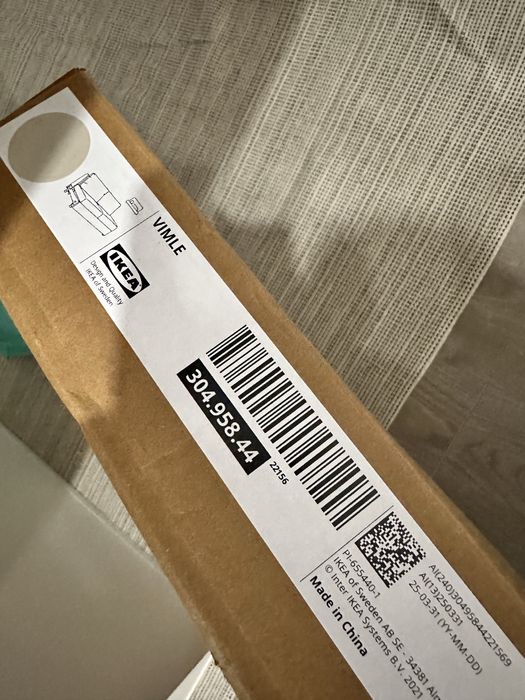 Capa Sofá 2lug bege - IKEA - VIMLE