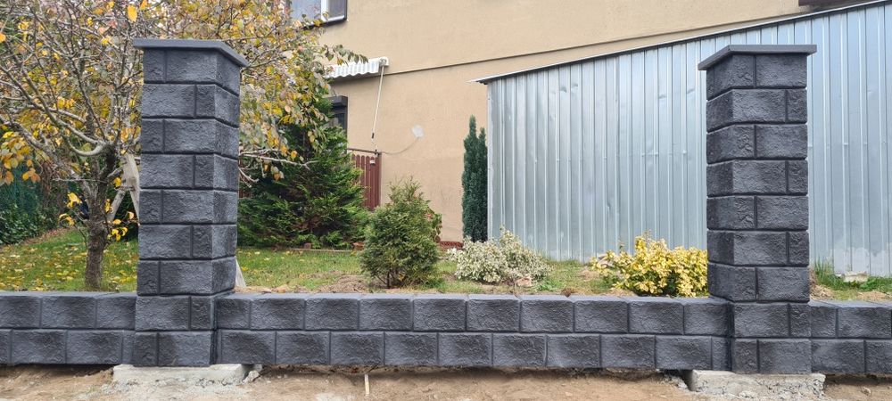 Ala Klinkier,  Imitacja Klinkieru,  ogrodzenie,  ogrodzenia