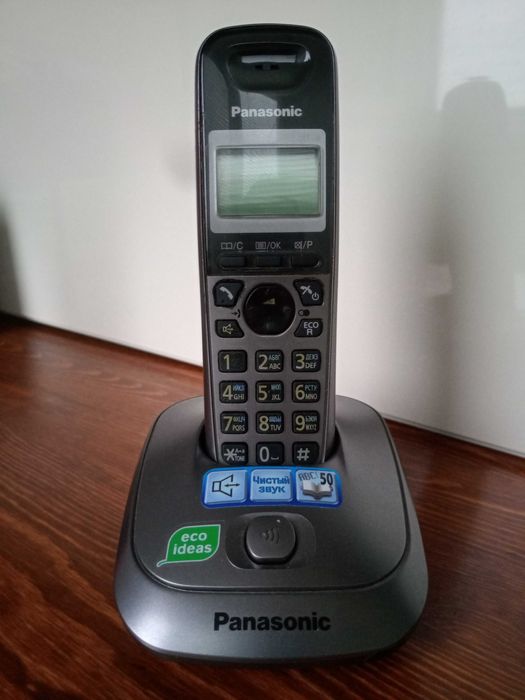 Panasonic KX-TG2511 Metallic, цифровий бездротовий телефон
