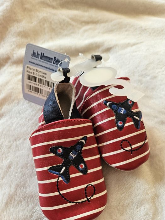 дитячі шкіряні пінетки JoJo Maman Bébé