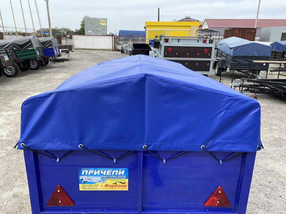 Світ Причепів. Новий легковий металічний причіп в Наявності!