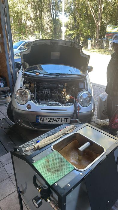 Промывка чистка печек системы охлаждения радиаторов СТО