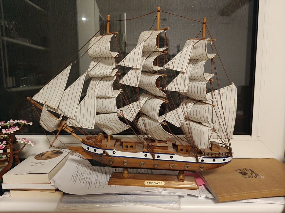 Modele statków drewniane