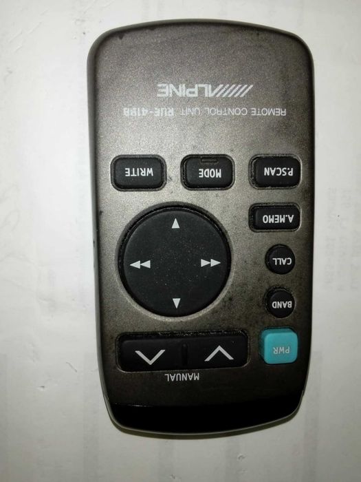 controle remoto para rádio Alpine