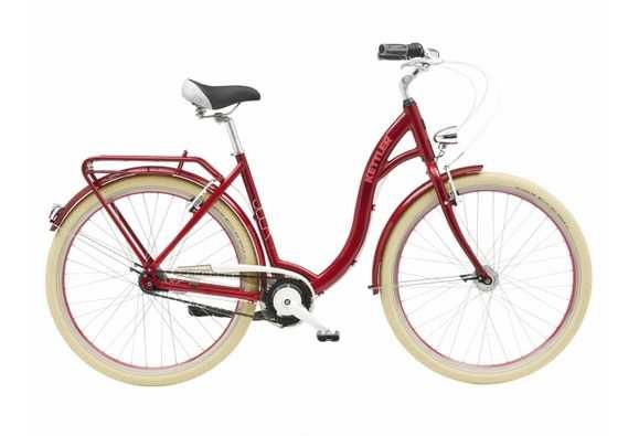 Rower Kettler Julia Balloon - miejski, 47 cm, kolory: bordo i granat