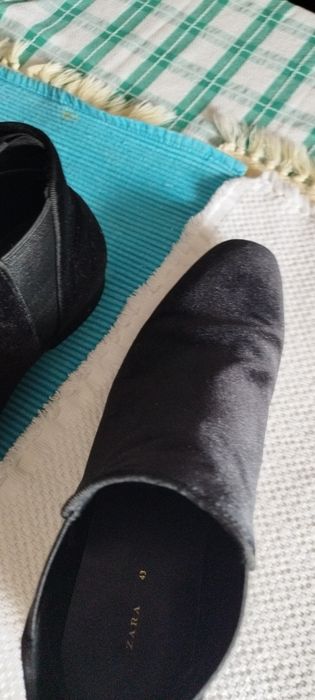 Botas camurça pretas homem