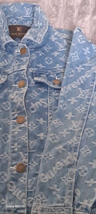 Джинсовка supreme LV