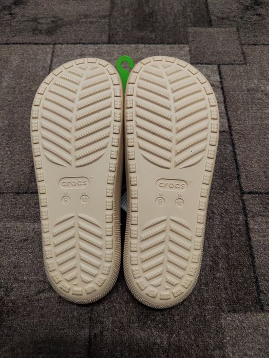 Crocs CLASSIC SLIDE v2 Shiitake W10