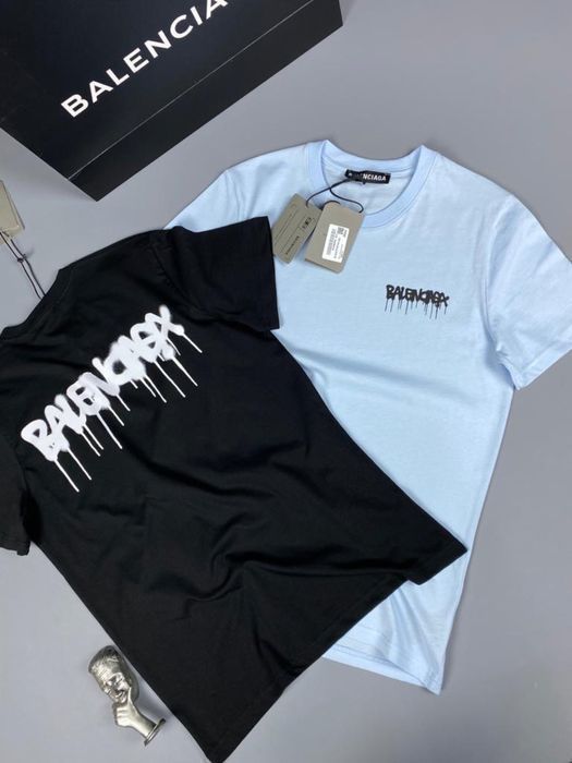 РАСПРОДАЖА! BALENCIAGA мужская футболка женская унисекс