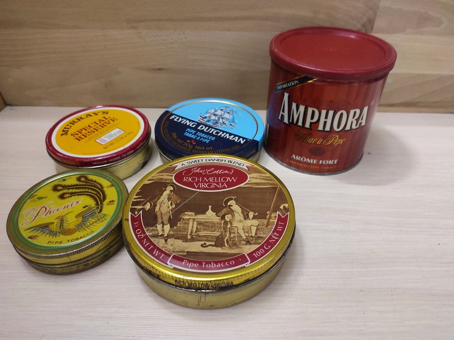 5 puszek pudełek kolekcjonerskich