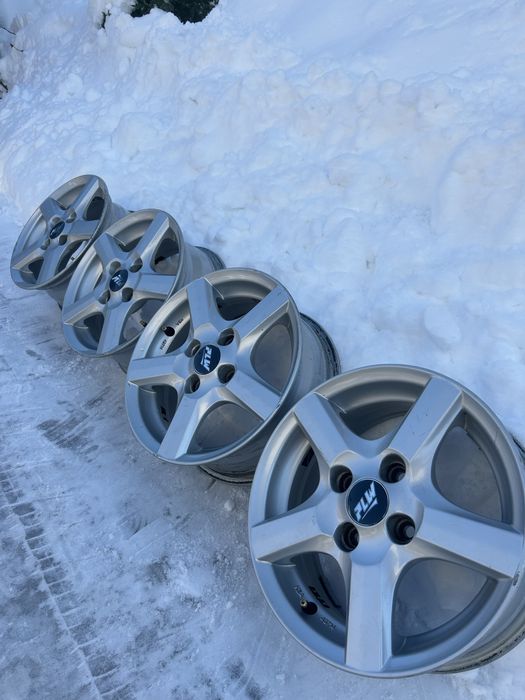 Титанки/Диски 4х100 R14, Opel, VW Polo/Golf 1-3, Peugeot, Reno, Mazda2