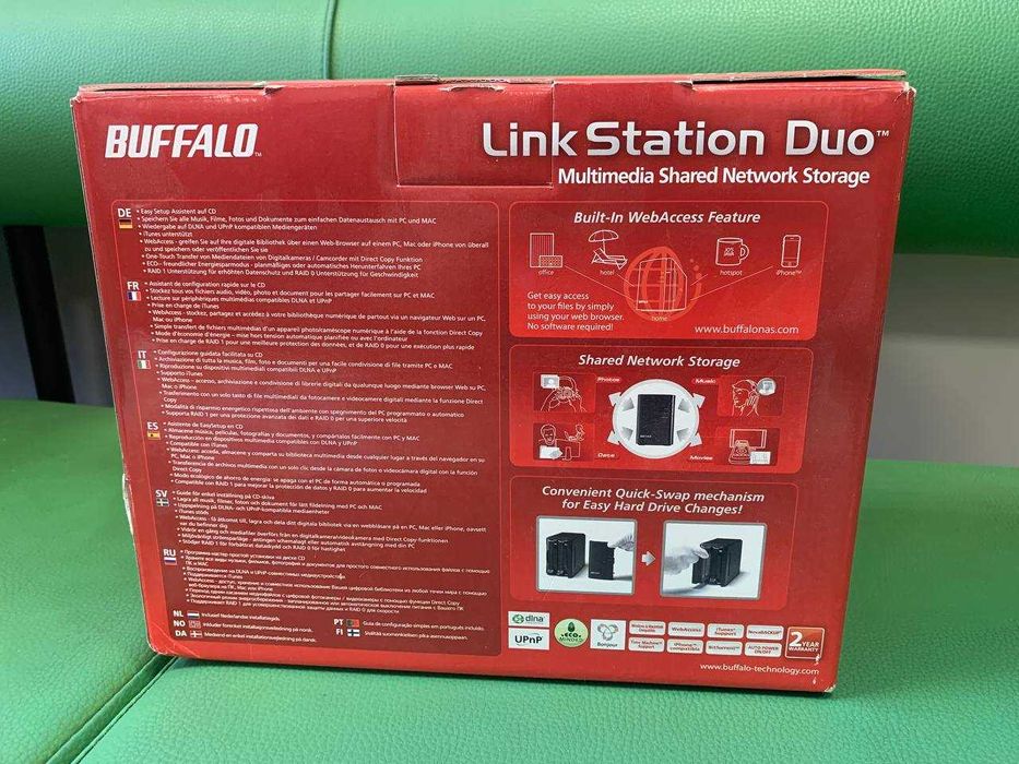 Сервер Buffalo 2TB LinkStation Duo