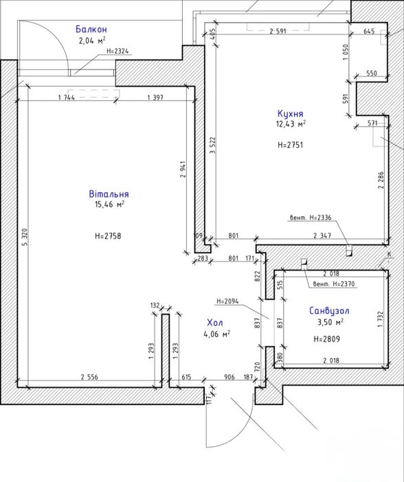 Продаж 1-кімнатна квартира ЖК Паркленд, без %