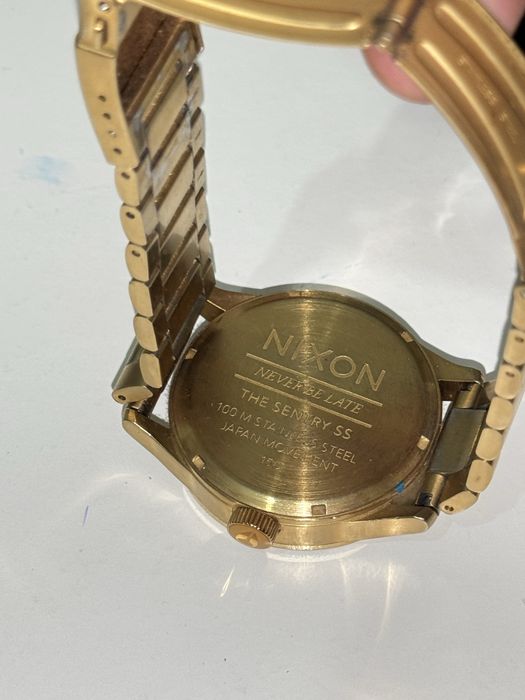 Nixon Sentry SS - All Gold - Com Caixa e Elos