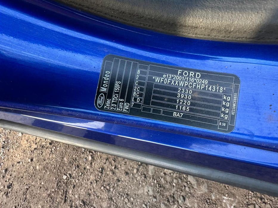 Ford Mondeo silnik 2.0 TDCI 2017r,Anglik