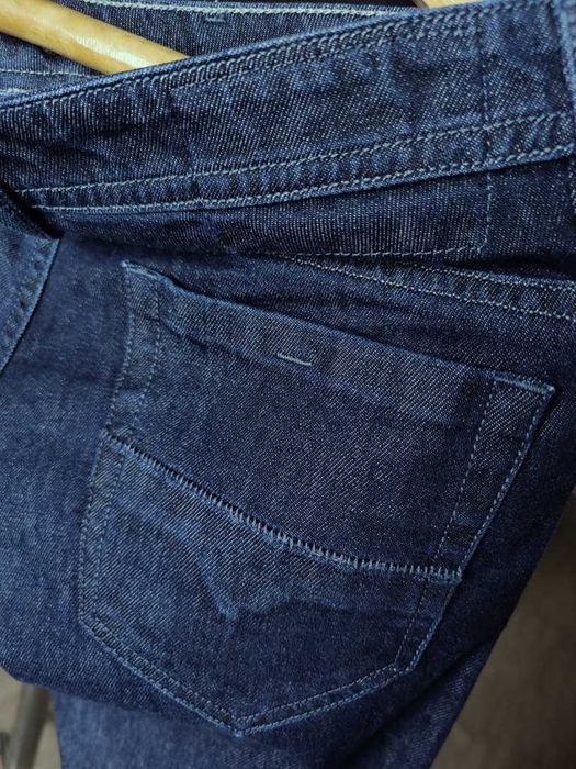 Джинсы Diesel Thommer jeans Italy W32 stretch dark blue.