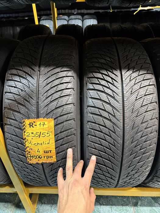 235/55 R17 Michelin 4шт