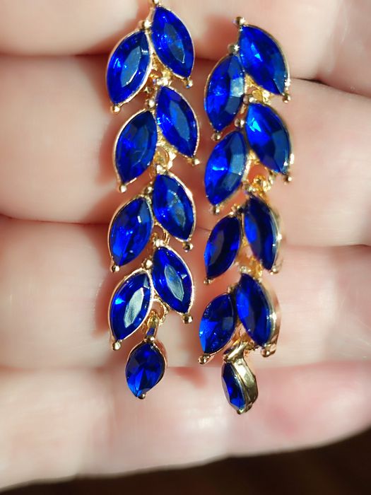 Chabrowe kłosy - kolczyki