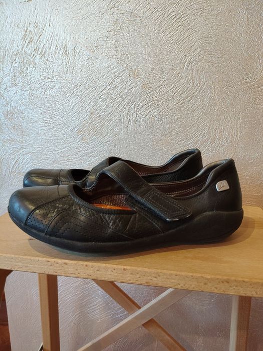 Мокасины,ботильоны Clarks размер(7)39-40