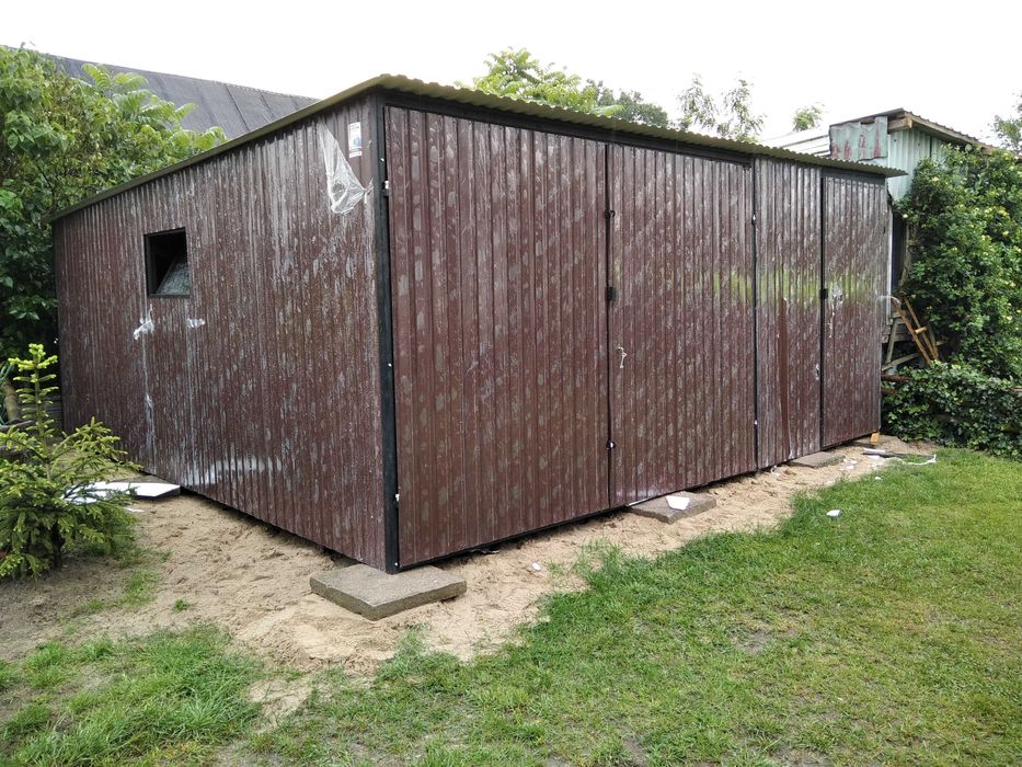 3x5 Pojedyńczy standard Blaszaki Garaże