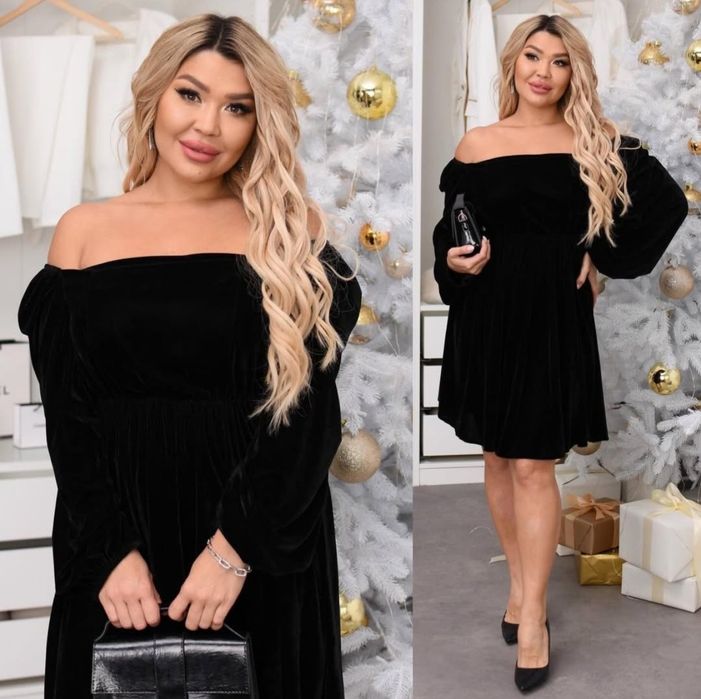 Плаття 52-54 бархат