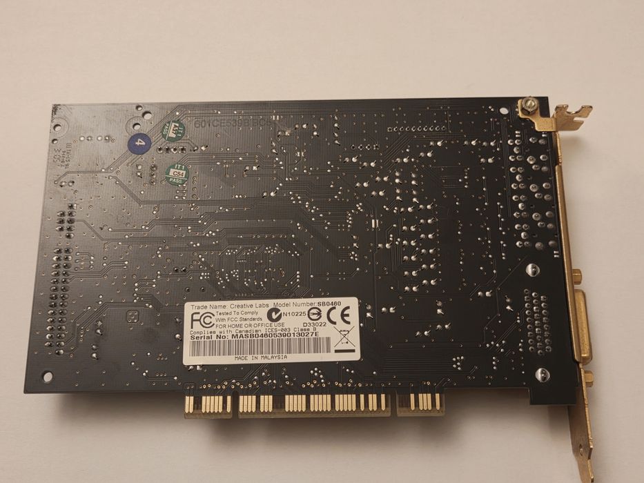 Creative Sound Blaster X-Fi SB0460 ZŁOTA najbogatsza