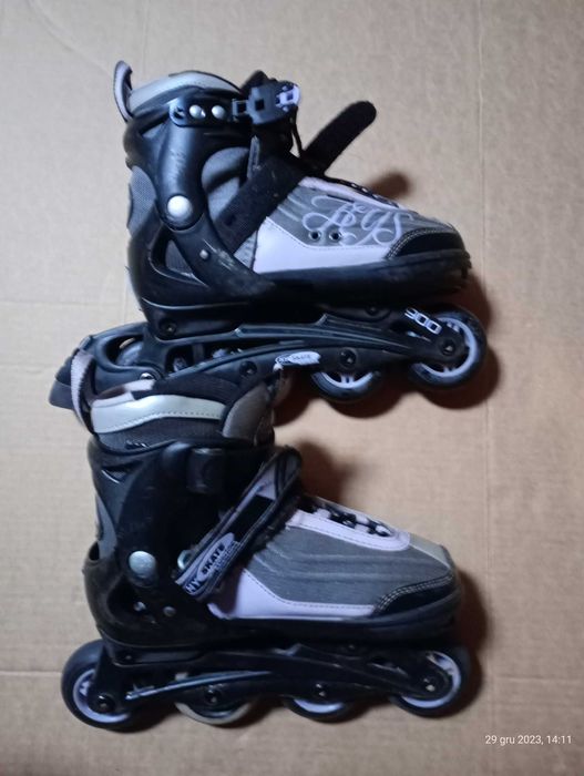 Rolki Hy Skate junior, regulacja rozmiaru 33-36