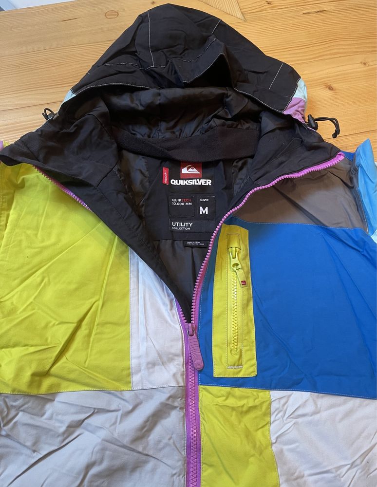 Quicksilver Spodnie Kurtka Snowboard stan wzorowy ! Kombinezon Tychy ...