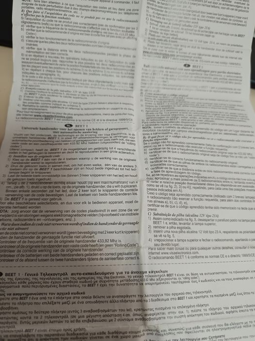 Comando para portões