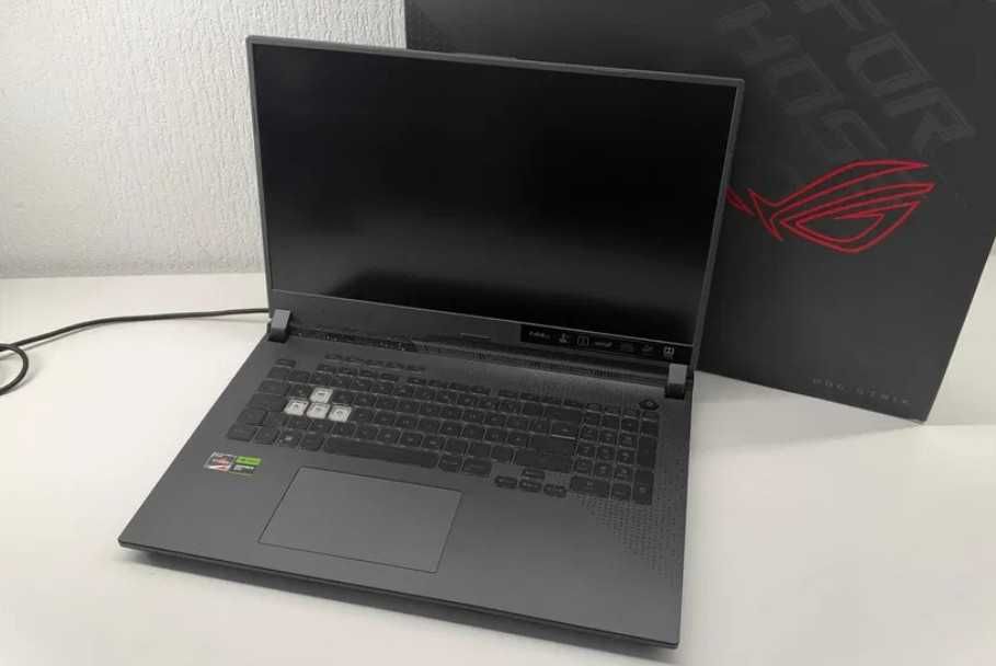 ASUS ROG G17 R7-6800H RTX 3050 FullHD 144Hz 17,3" Dobry stan Laptop Gamingowy uszkodzony Strix