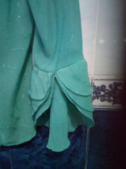 Блузка бирюза 44 размер