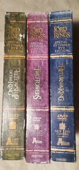 Władca Pierścieni Trylogia Extended Edition DVD BOX - 12 płyt