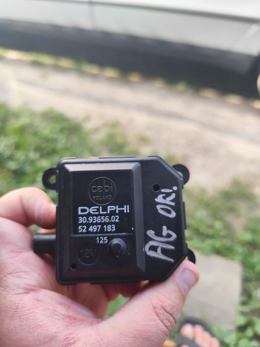 Моторчик приводу заслінки пічки опель астра G