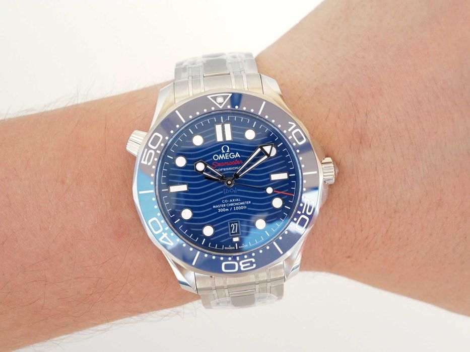 Omega Seamaster Diver 300m Co-Axial Chronometer Blue Dial 42mm NEW (2026)