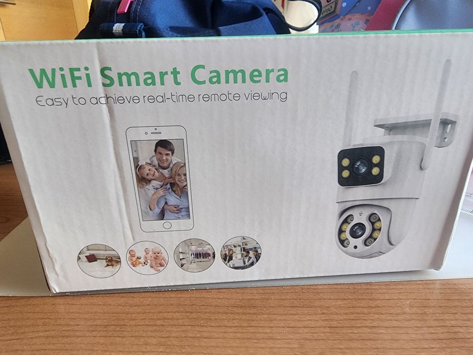 Camera de vigilancia rotativa 8 mp