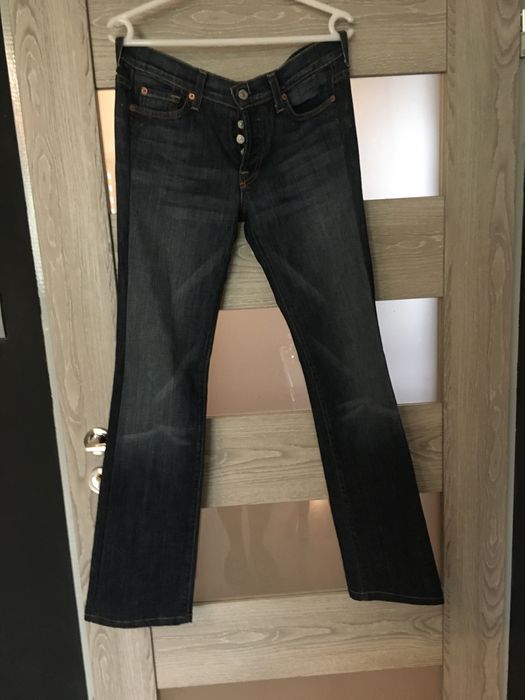 Jeansy damskie dzwony 7 for all Mankind rozm.27